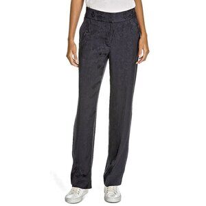 New w/Tags - Equipment "Lita" Brocade Silky Trousers, color Eclipse, sz 2 or S,M